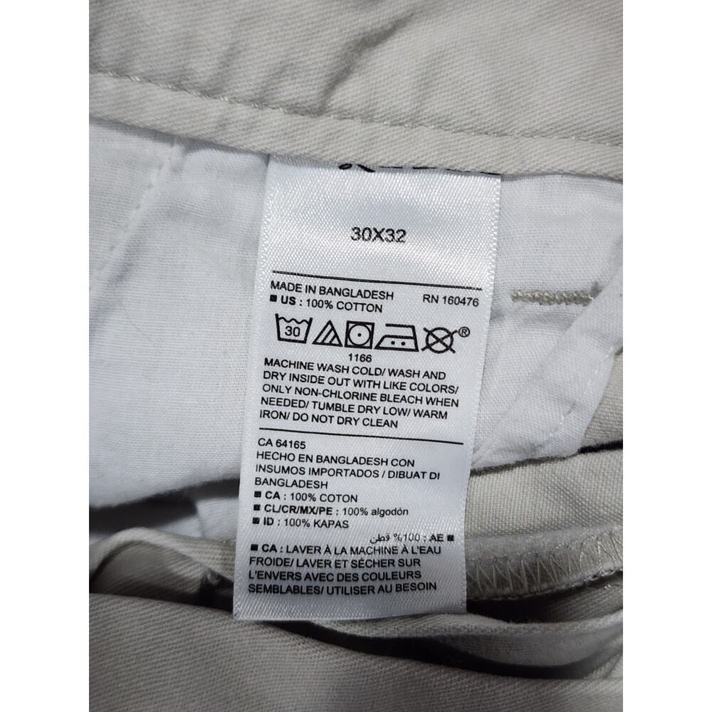 Old Navy Mens Slim Chino ~ Size 30x32, Bone Khaki - Picture 4 of 6